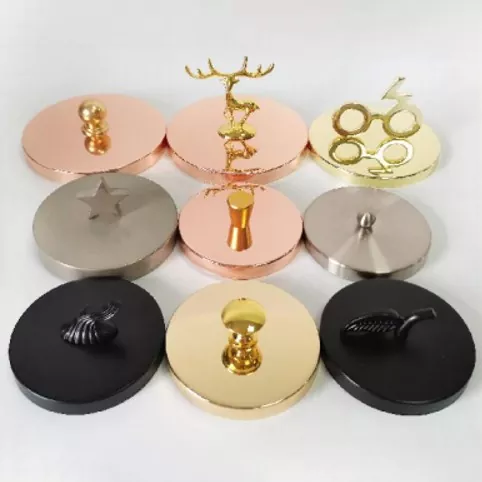Personlig 3D Multi-Style Candle Candle Lokk