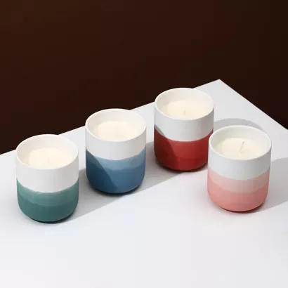 Ombre Keramisk lysestake