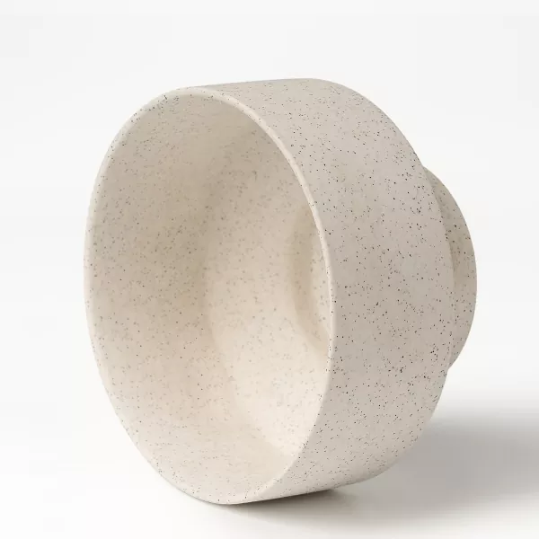 Wabi-sabi stil geometriske keramiske lysestaker
