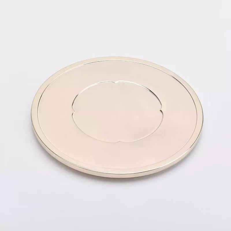 Sinklegering rundt skiveformet aromadiffuserlokk